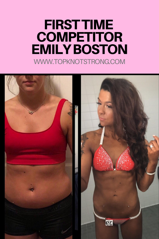 First Time Competitor Emily Boston - Posing is Key!