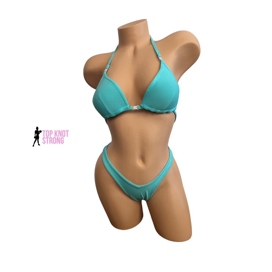 Tiff Blue Figure Physique Posing Practice Suit