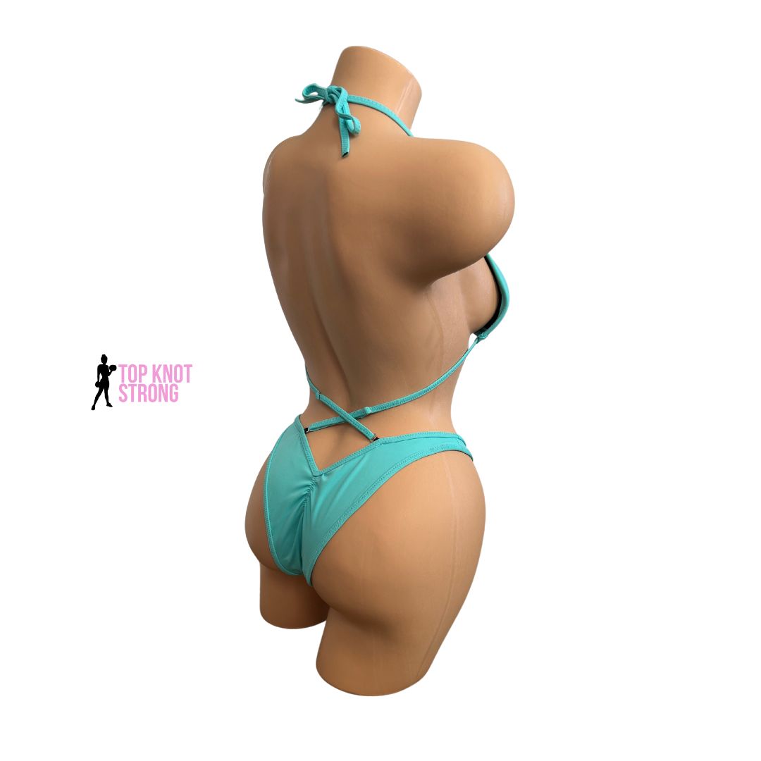 Tiff Blue Figure Physique Posing Practice Suit