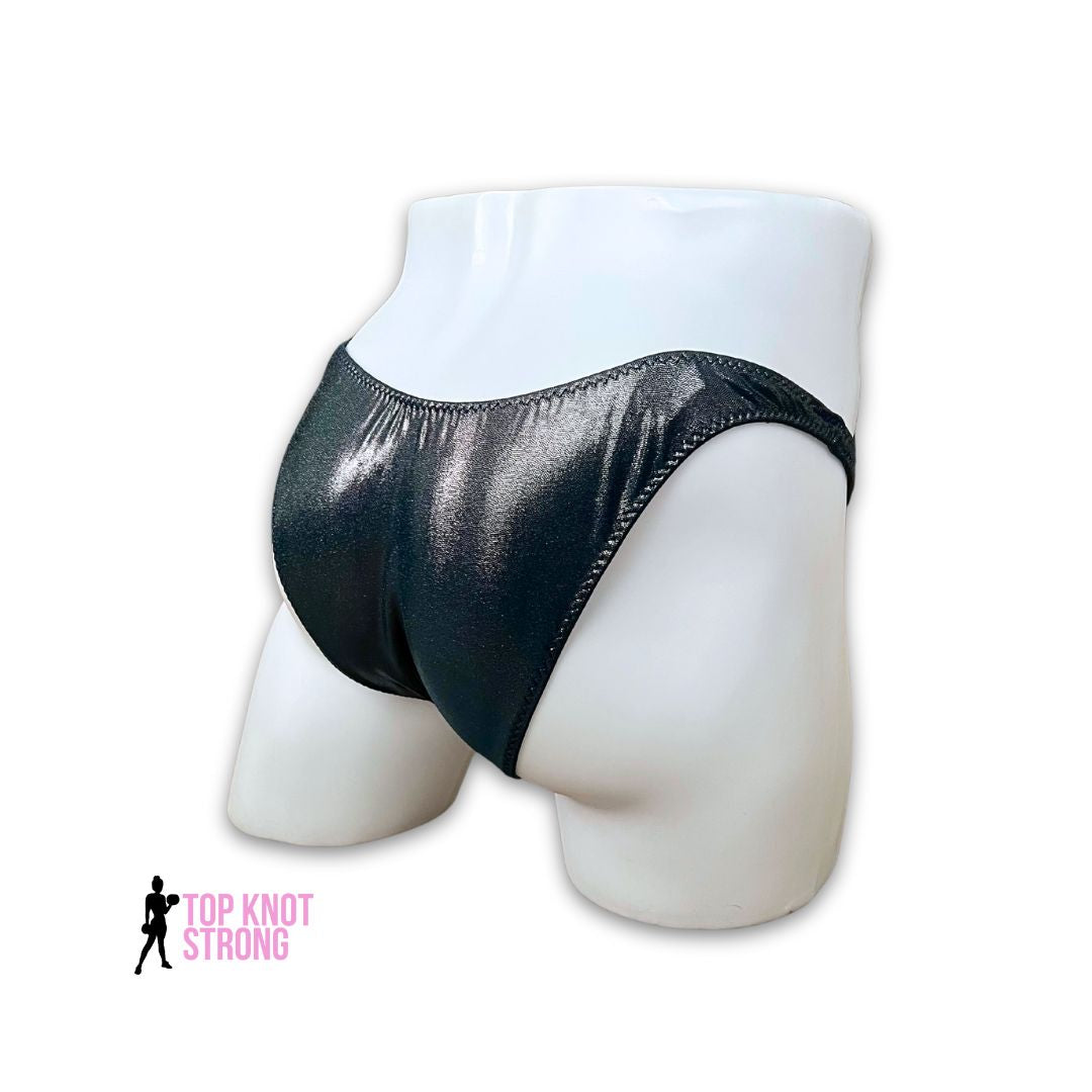 Midnight Blue Men's Bodybuilding Posing Trunks