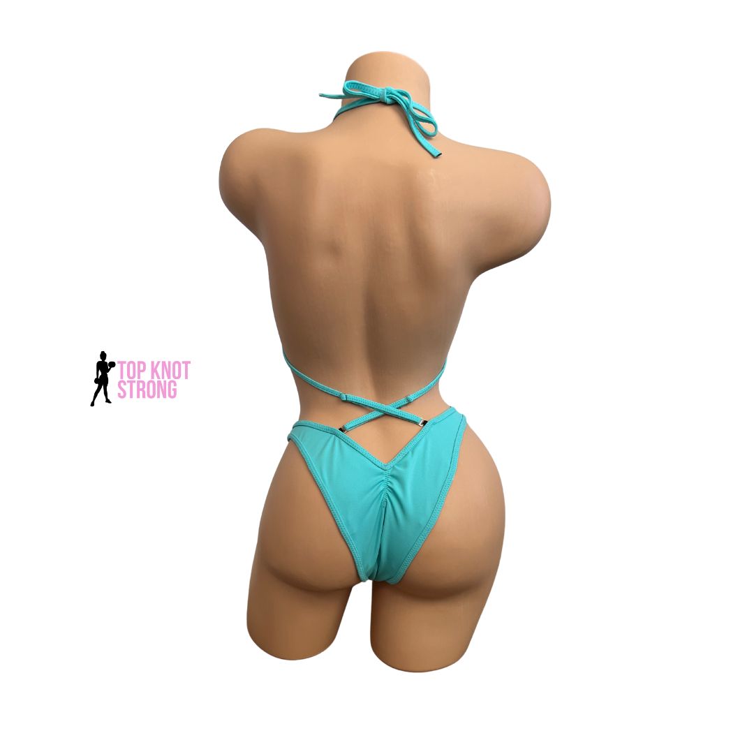 Tiff Blue Figure Physique Posing Practice Suit