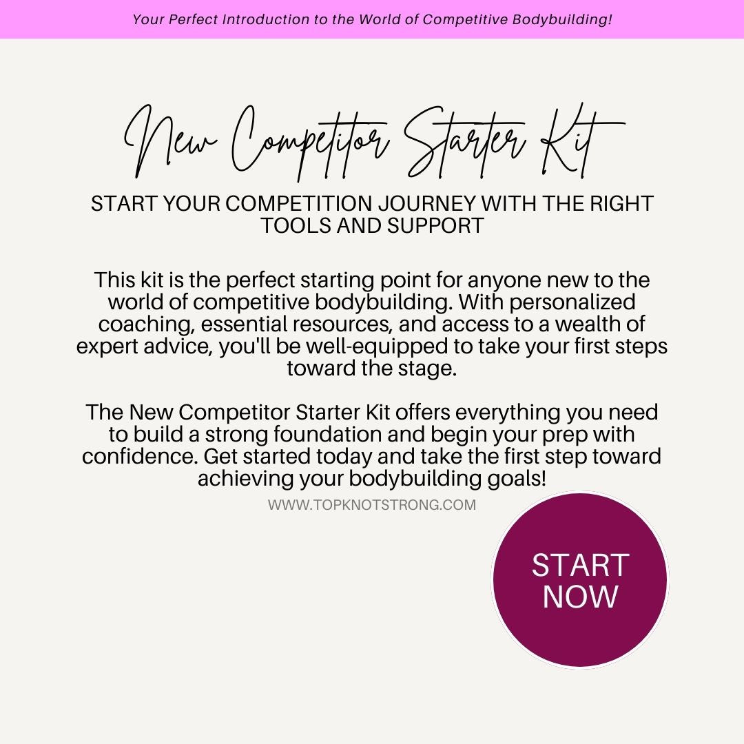 New Competitor Starter Kit | Beginner Bodybuilding Essentials