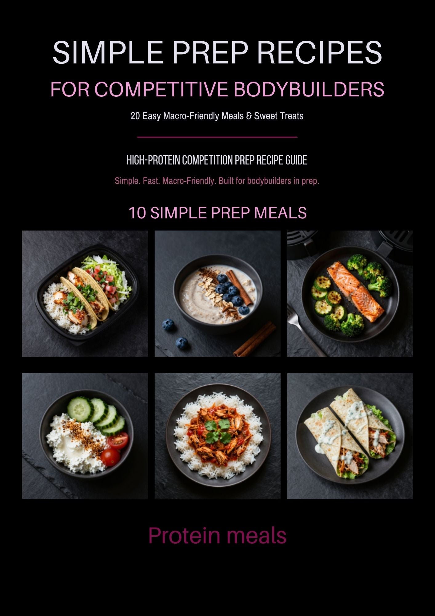 Simple Prep Recipes for Competitive Bodybuilders