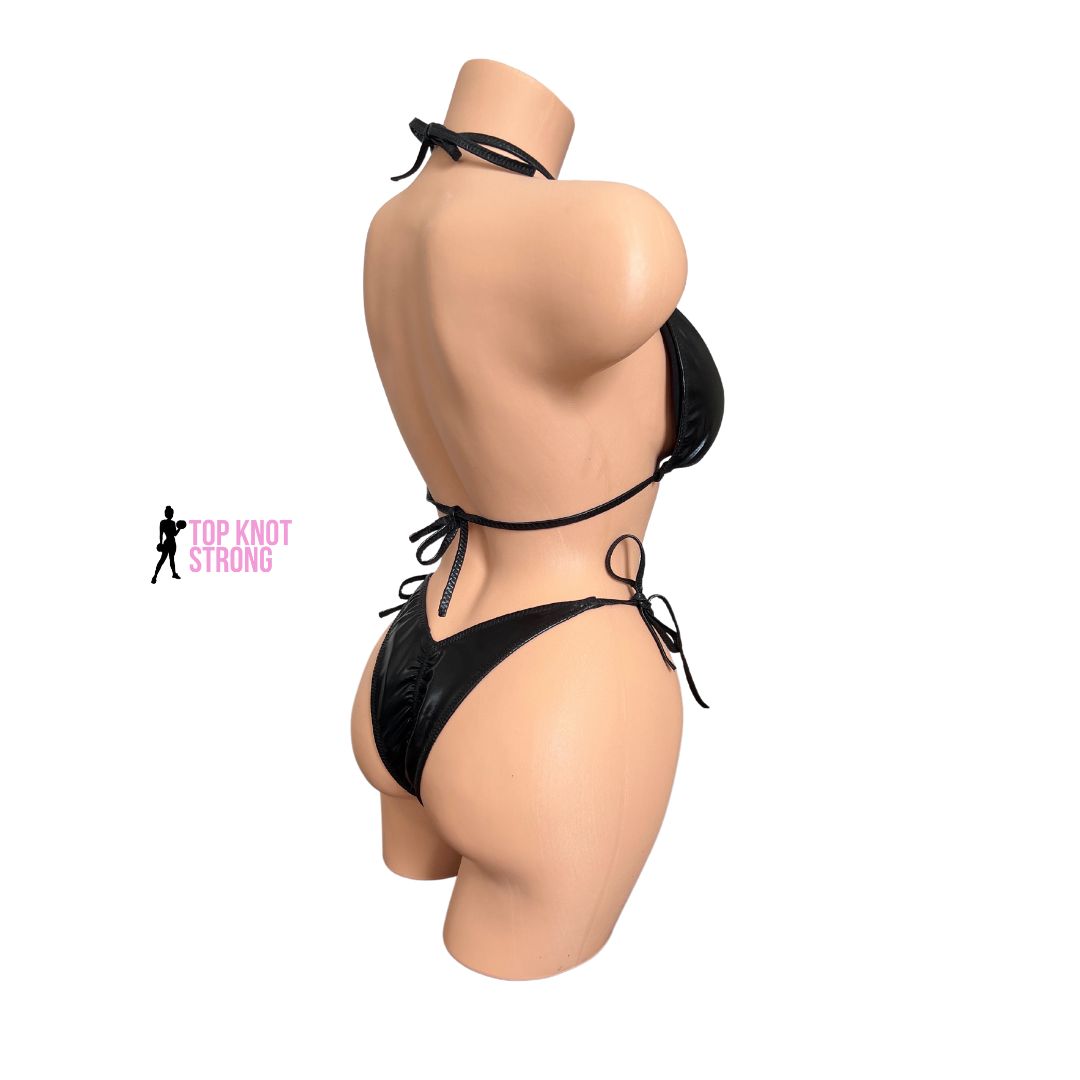 Wet Black Wellness Posing Practice Suit
