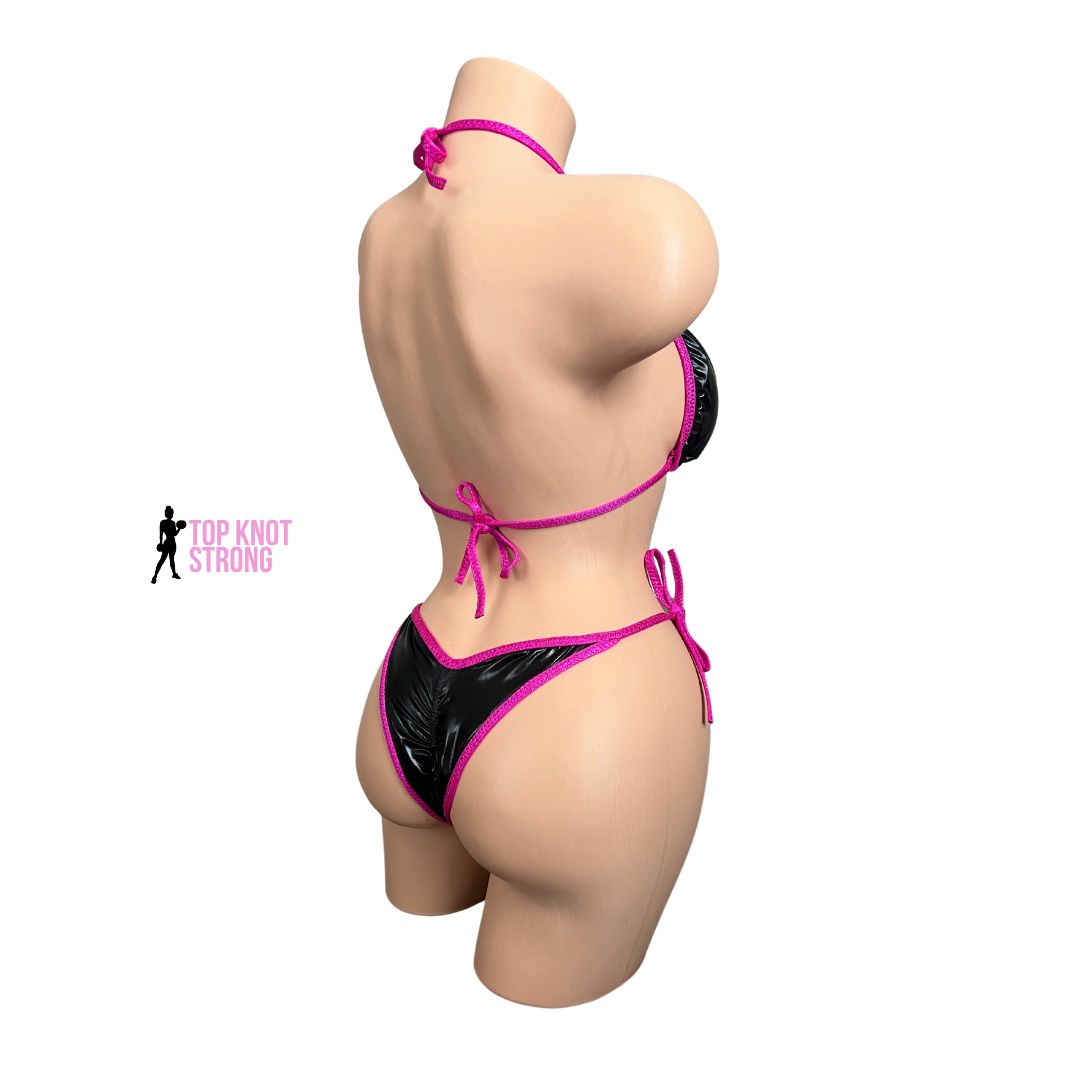 Team Top Knot Strong Bikini Posing Suit