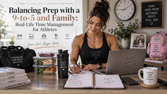 Balancing Prep with a 9 to 5 and family