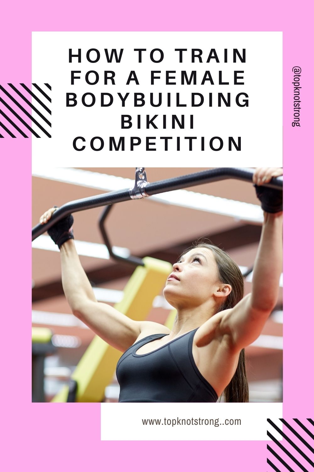 How to train for a female bodybuilding competition