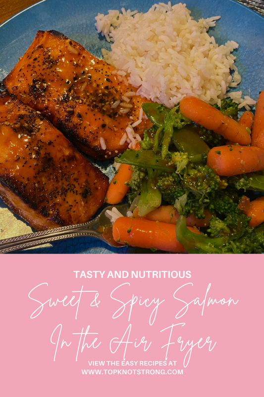 Sweet & Spicy Air Fryer Salmon Recipe
