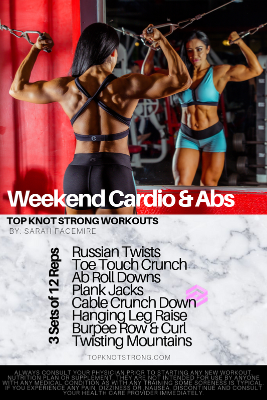 Weekend Cardio & Abs Workout