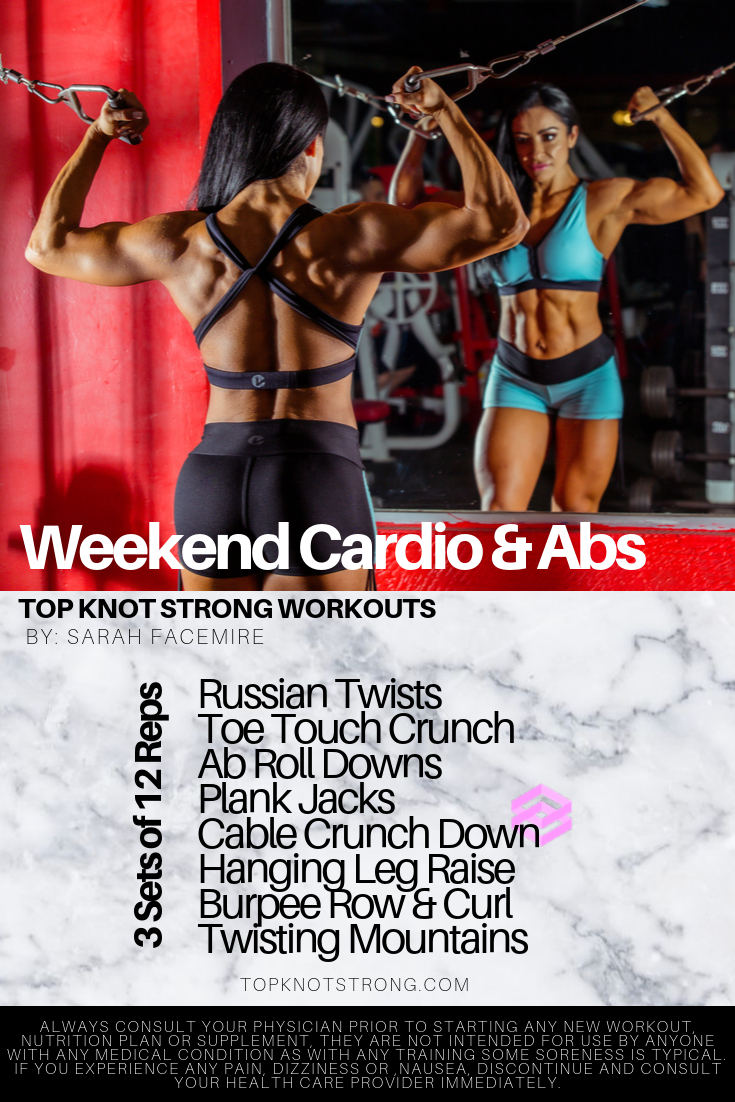 Weekend Cardio & Abs Workout