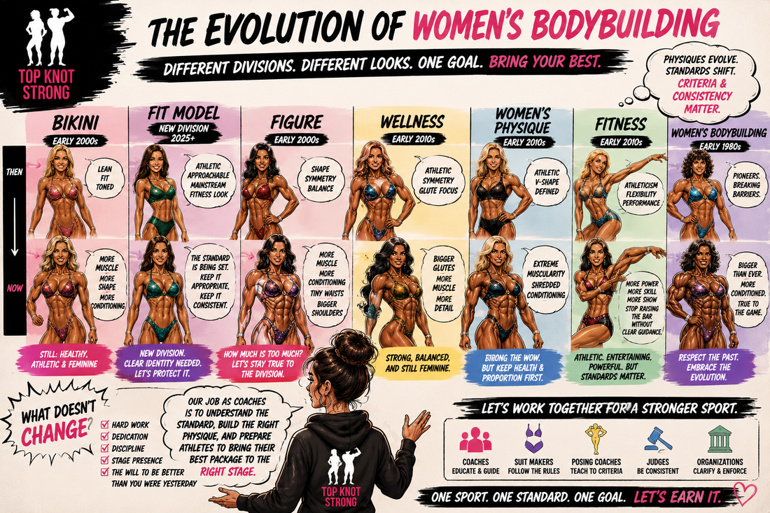 The Evolution of Women's Bodybuilding