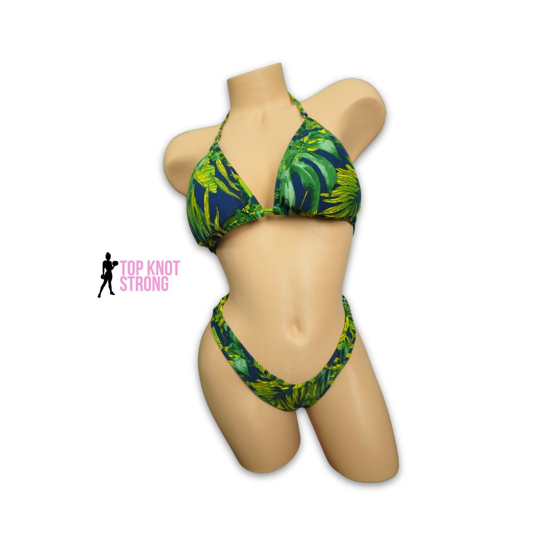 Tropical Night Figure Physique Posing Practice Suit
