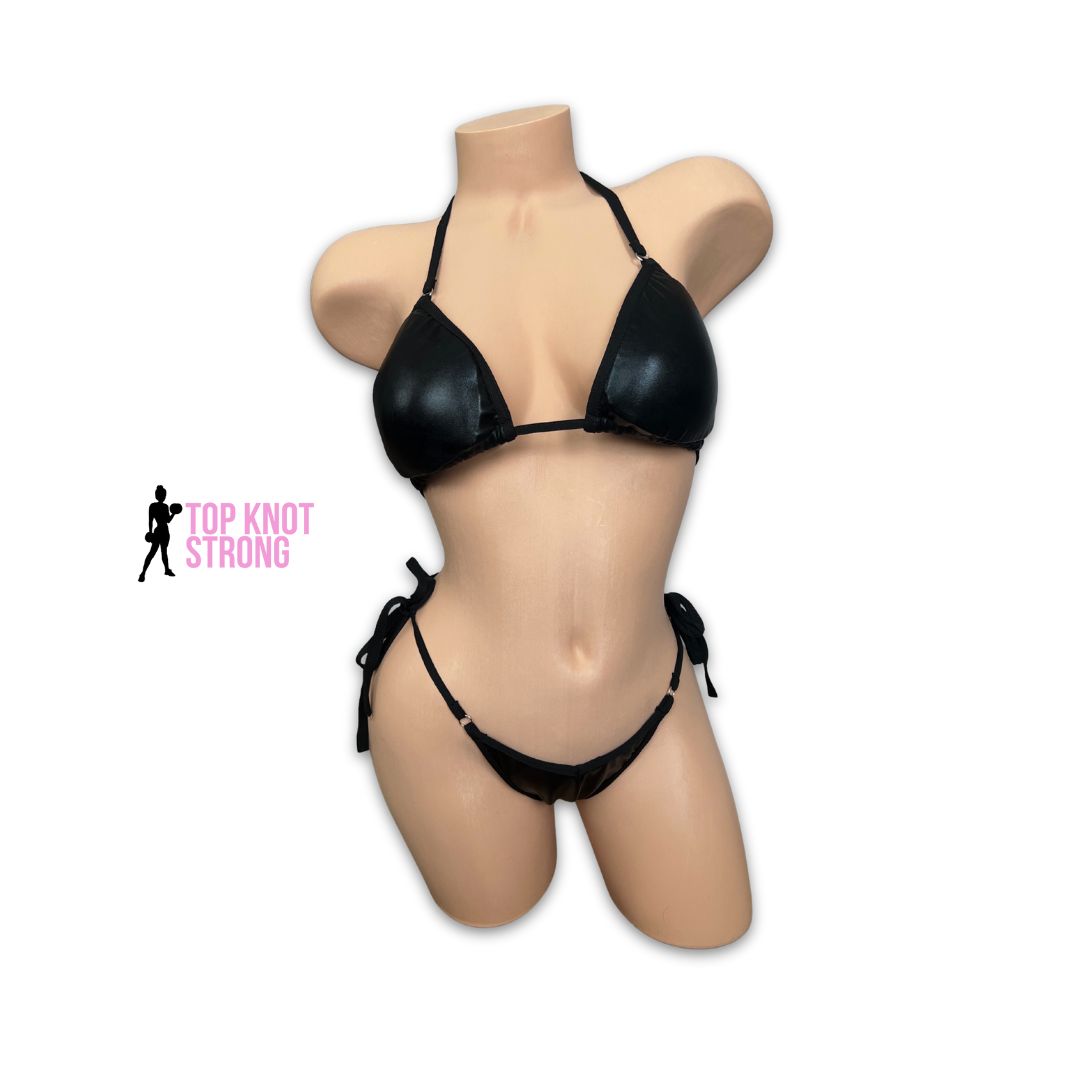 Wet Black Wellness Posing Practice Suit