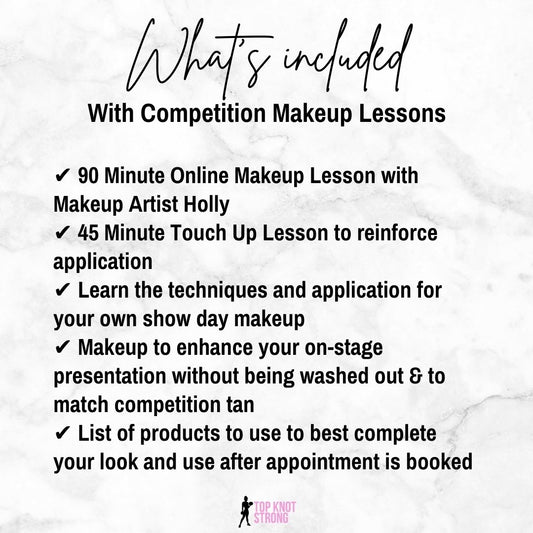 Bikini Competition Online Makeup Lessons