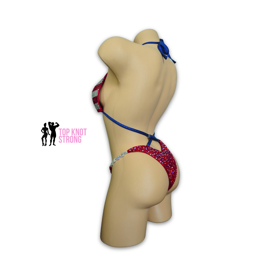 Liberty-Kini Figure Physique Bodybuilding Competition Suit