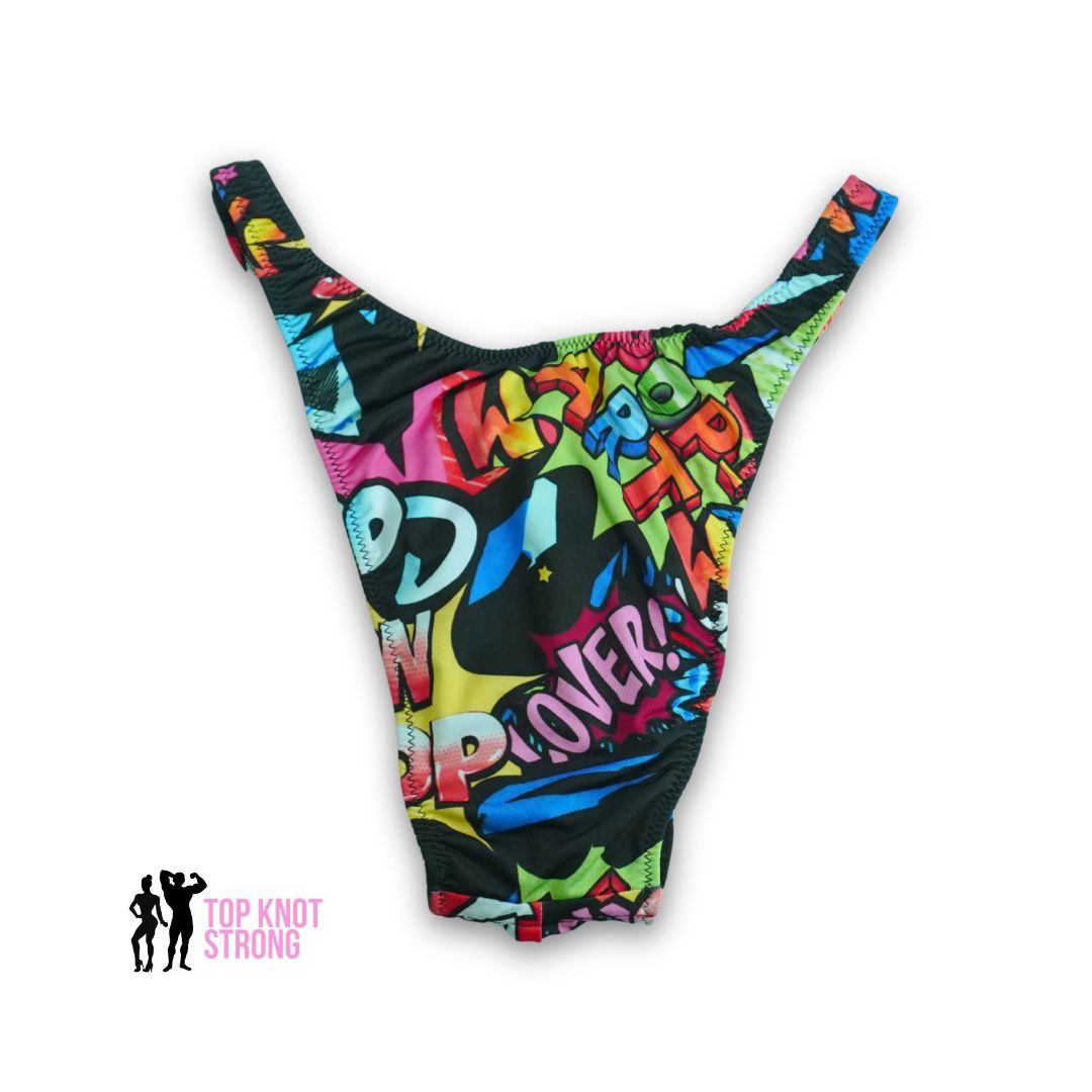 Pop Art Men's Bodybuilding Posing Trunks