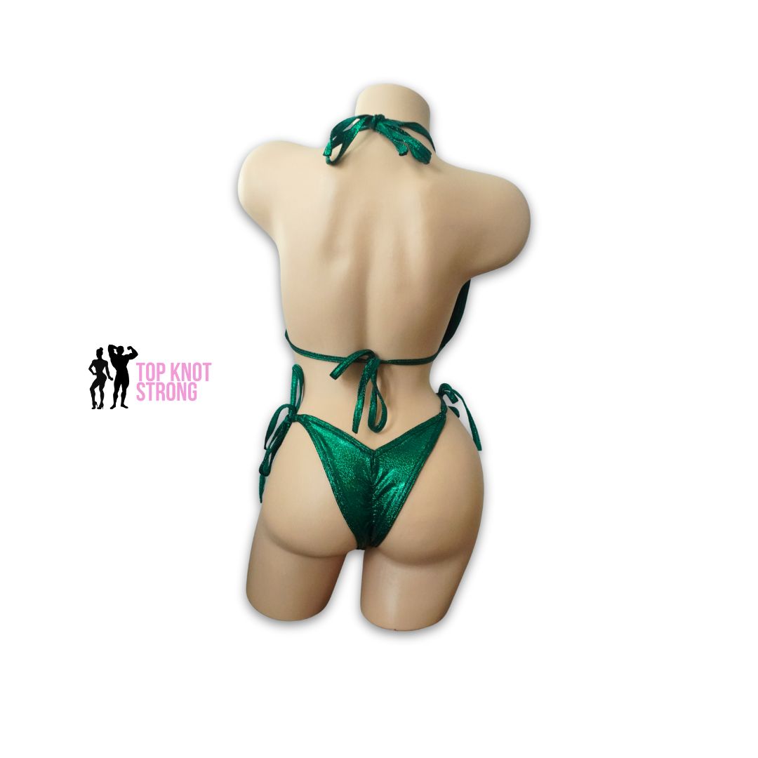 RTS: Emerald Green Wellness Practice Posing Suit