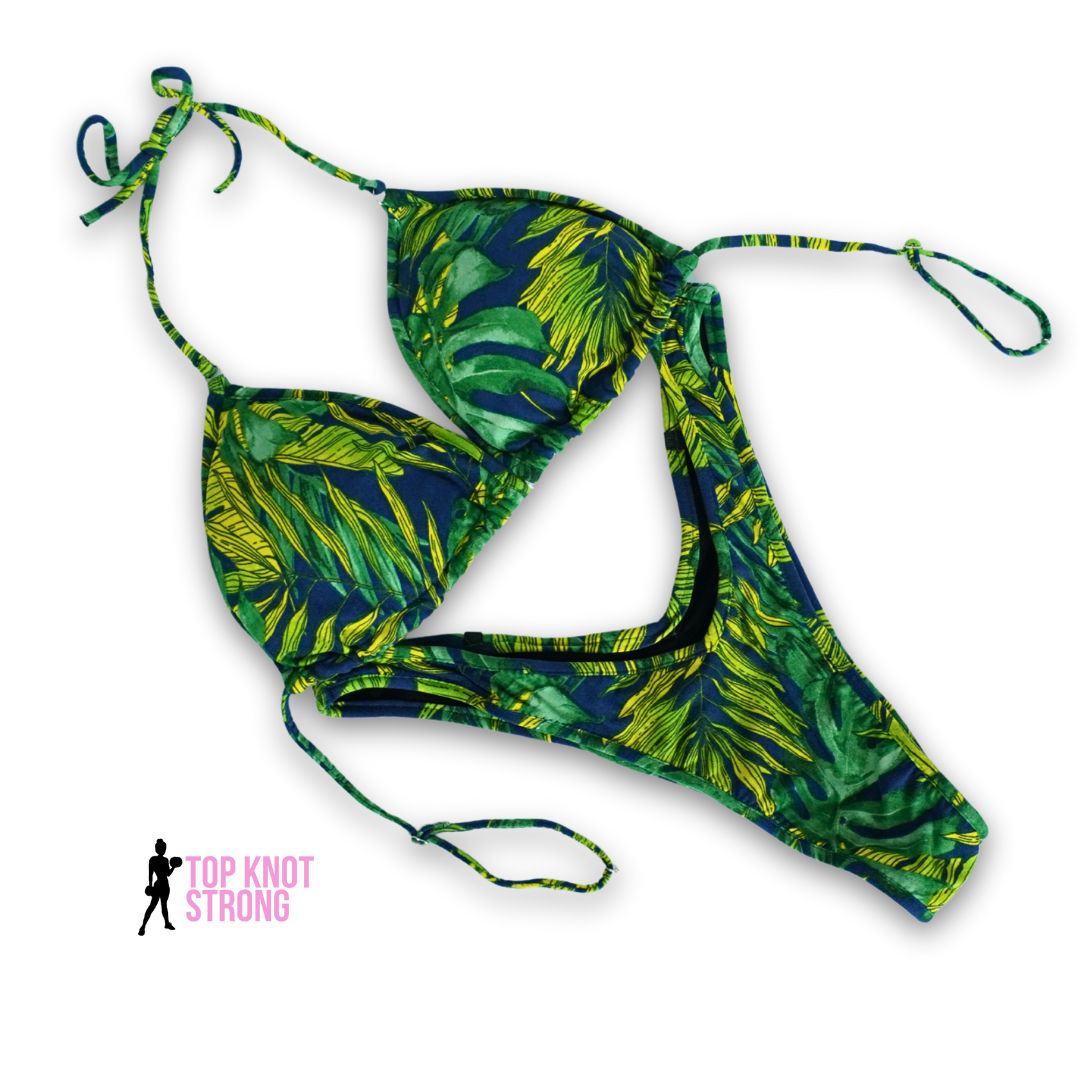 Tropical Night Figure Physique Posing Practice Suit