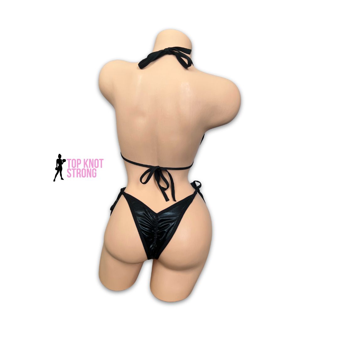 Wet Black Wellness Posing Practice Suit
