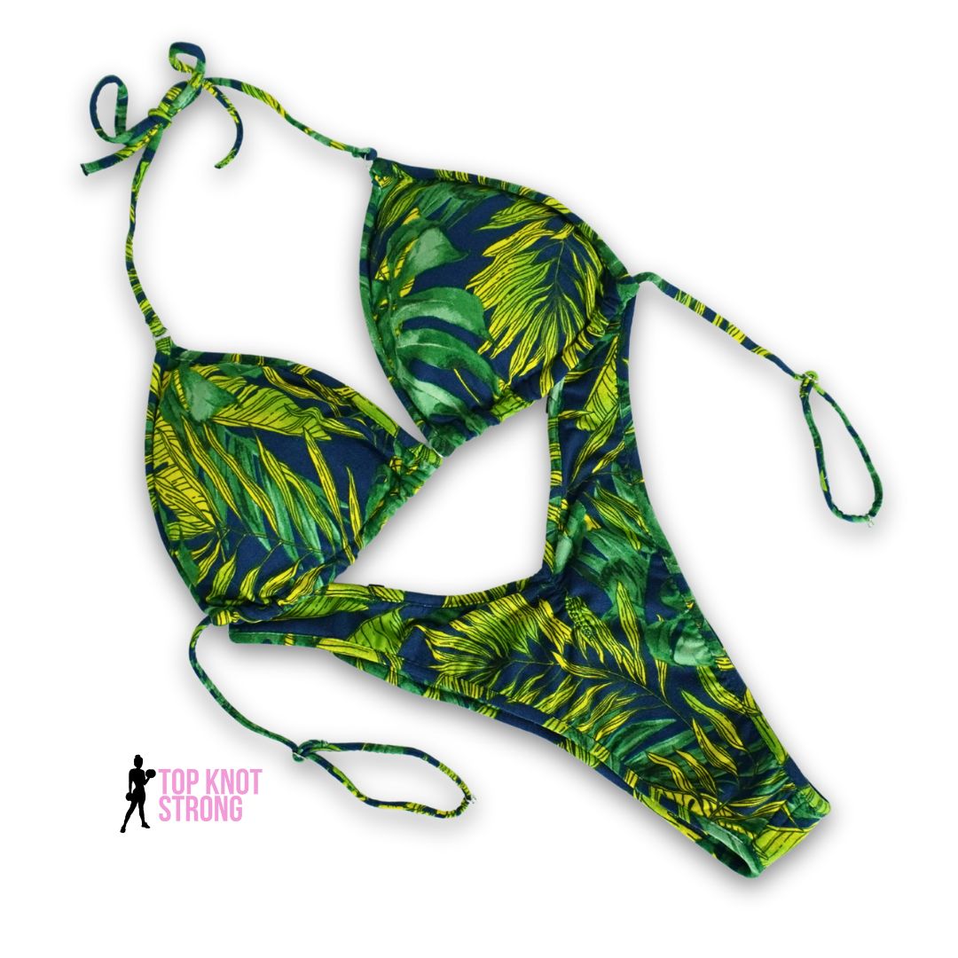 Tropical Night Figure Physique Posing Practice Suit