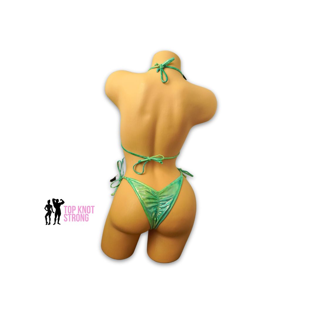 Seafoam Green Wellness Posing Practice Suit