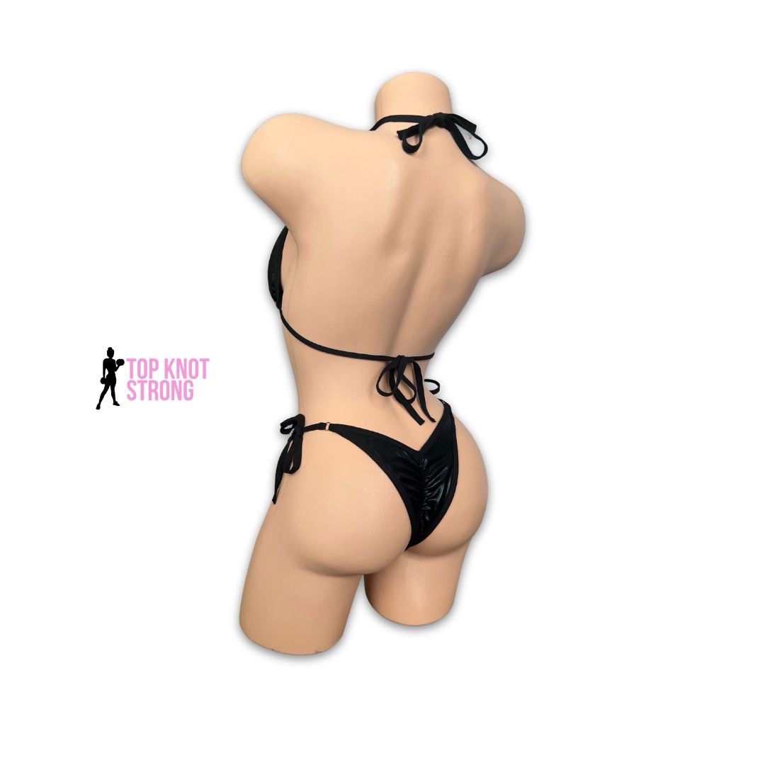 Wet Black Wellness Posing Practice Suit