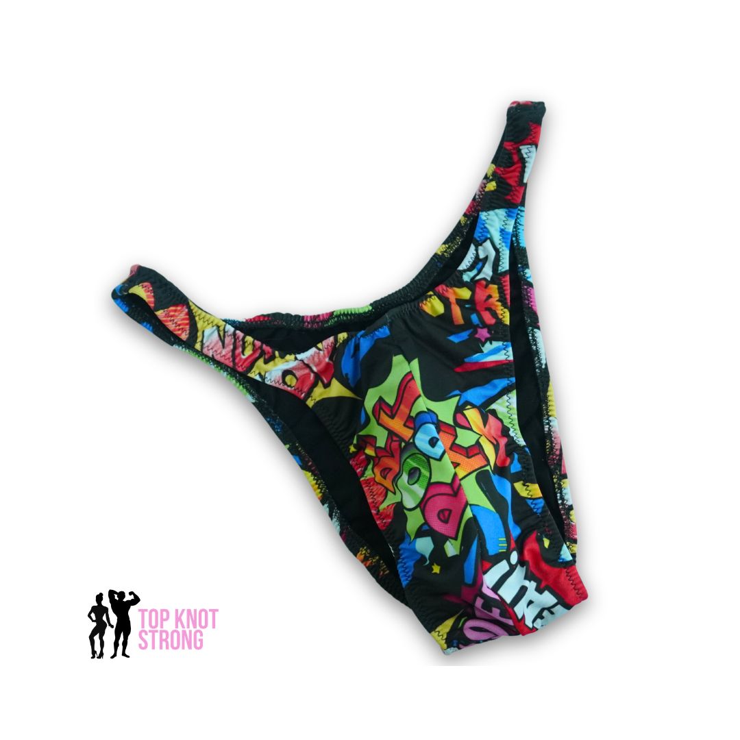 Pop Art Men's Bodybuilding Posing Trunks