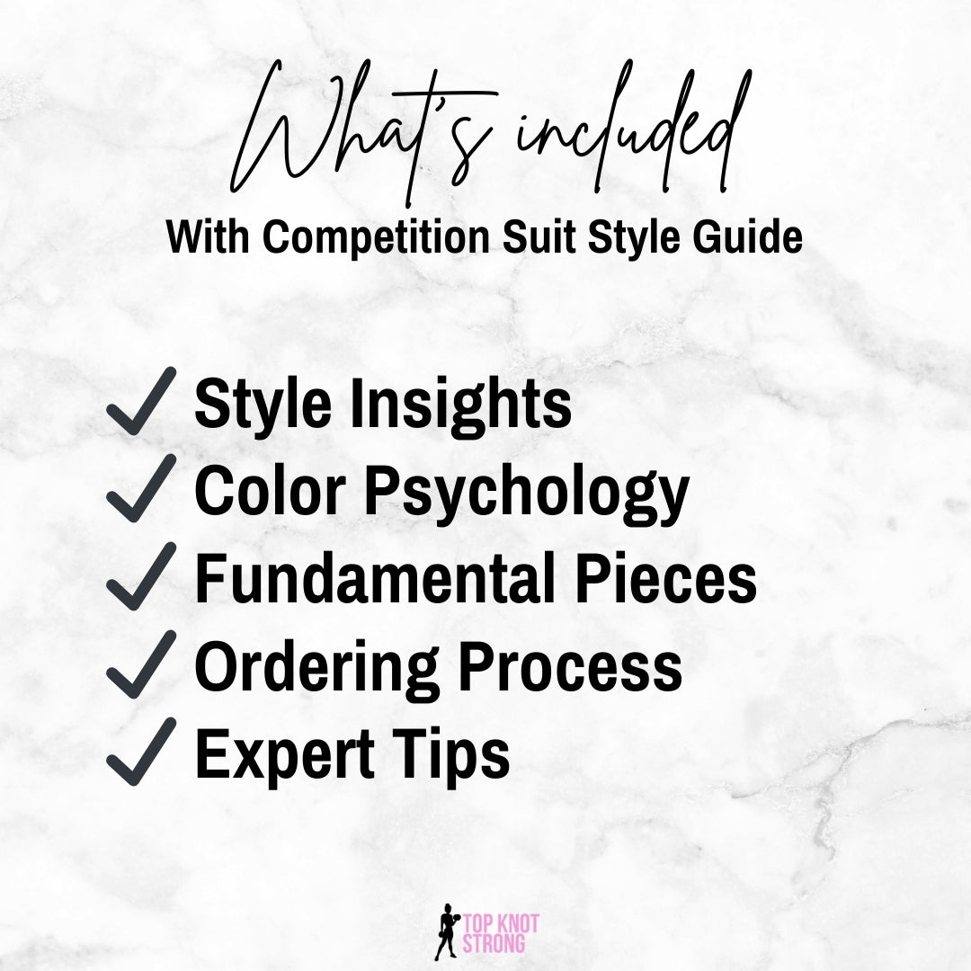 Bikini Competition Suit Style Guide eBook