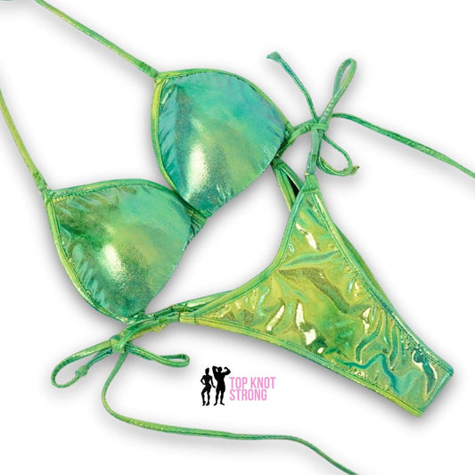 Seafoam Green Wellness Posing Practice Suit