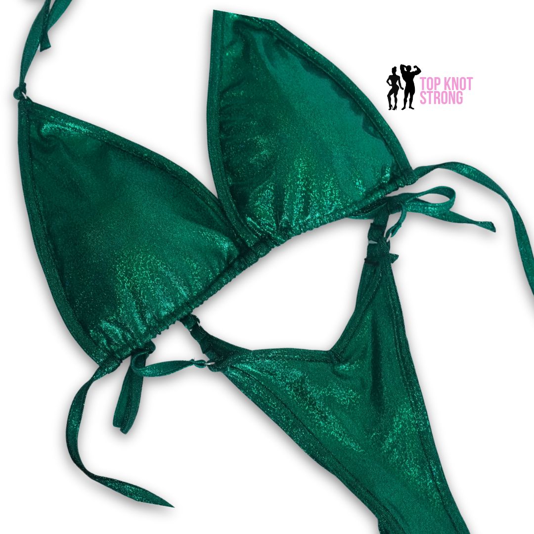 RTS: Emerald Green Wellness Practice Posing Suit
