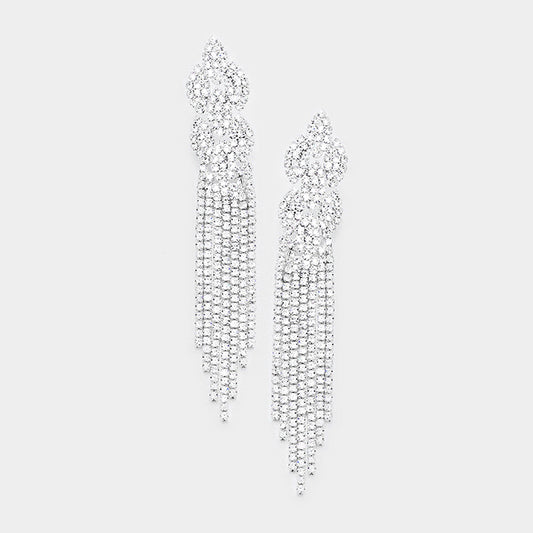 Tassel Fringe Bikini Competition Earrings