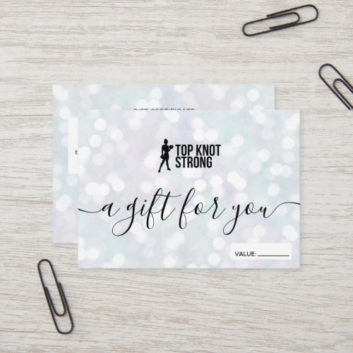 Top Knot Strong Gift Card