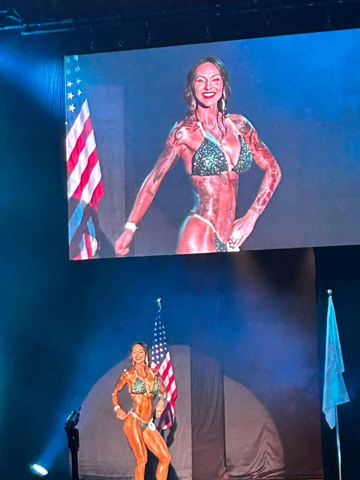Emerald Enchantress Crystal Bikini Competition Suit