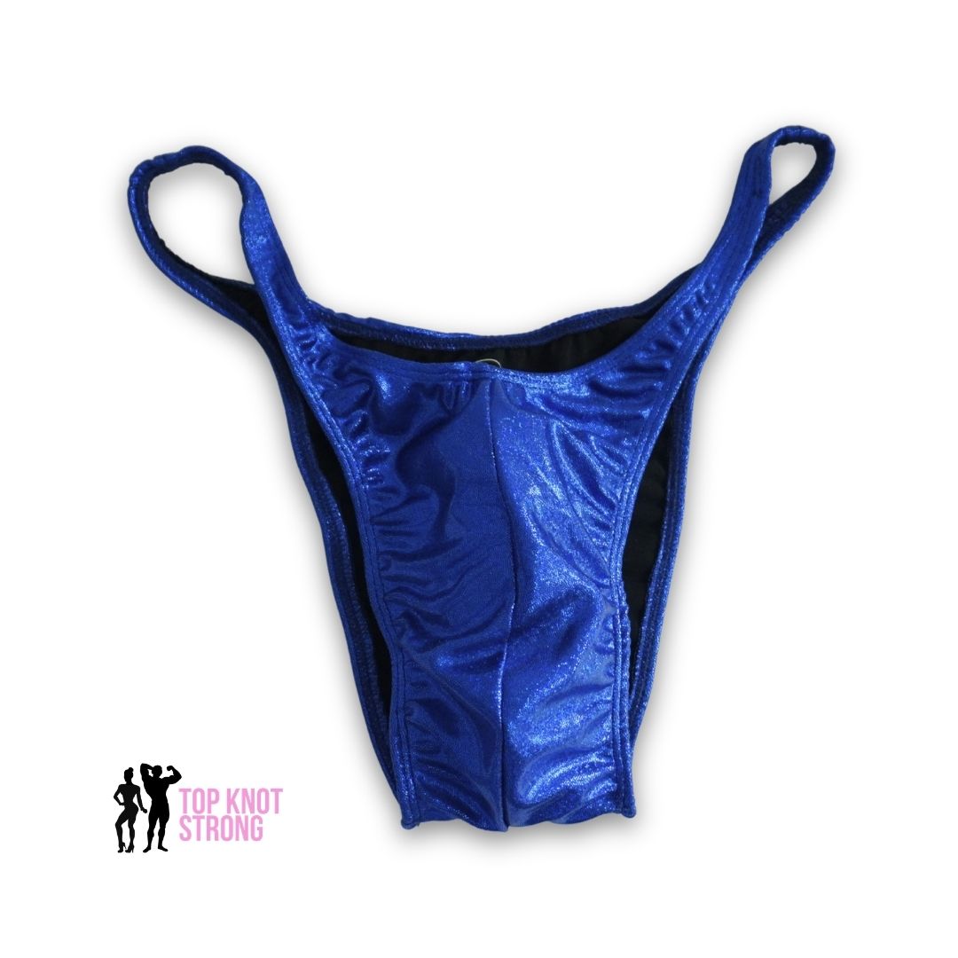 Navy Blue Men's Bodybuilding Trunks
