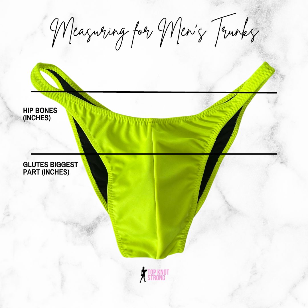 Ruby Red Men's Bodybuilding Posing Trunks – Top Knot Strong