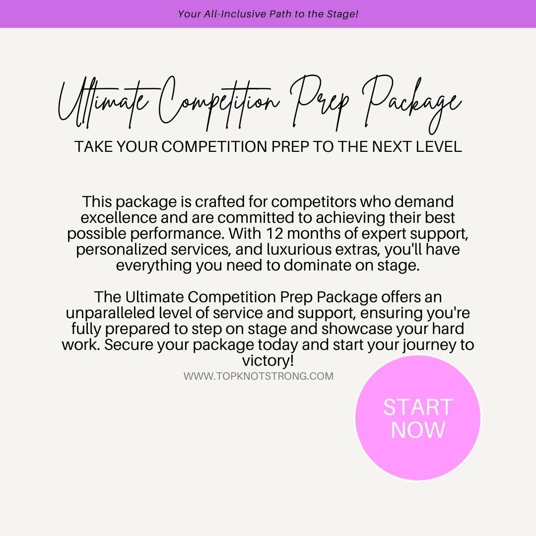 Ultimate Competition Prep Package