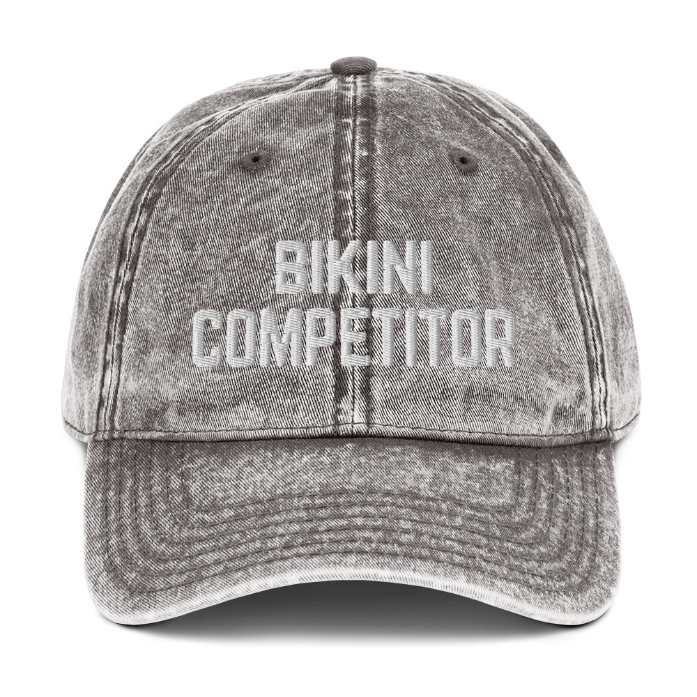Bikini Competitor Vintage Cotton Twill Cap