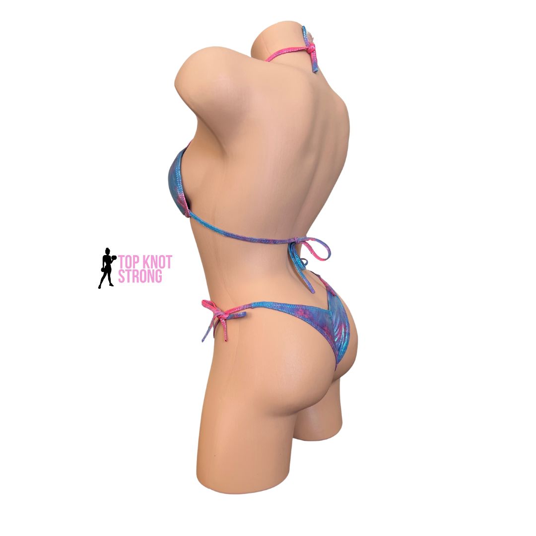 RTS: Unicorn Dreams Bikini Posing Practice Suit | A cup | Extra Small Pro